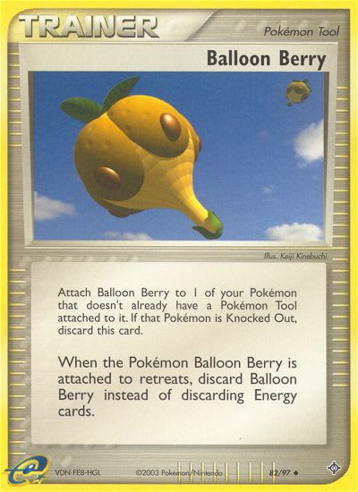 Balloon Berry (82/97) [EX: Dragon] | Exor Games New Glasgow