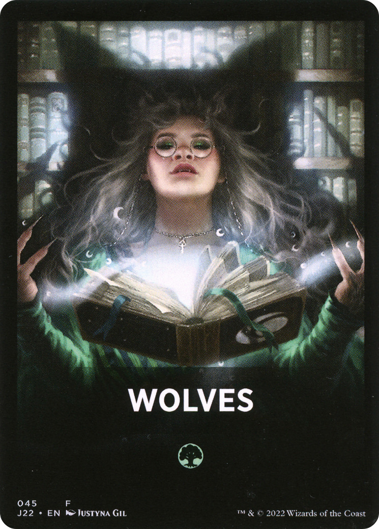 Wolves Theme Card [Jumpstart 2022 Front Cards] | Exor Games New Glasgow