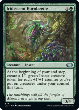 Iridescent Hornbeetle [Jumpstart 2022] | Exor Games New Glasgow
