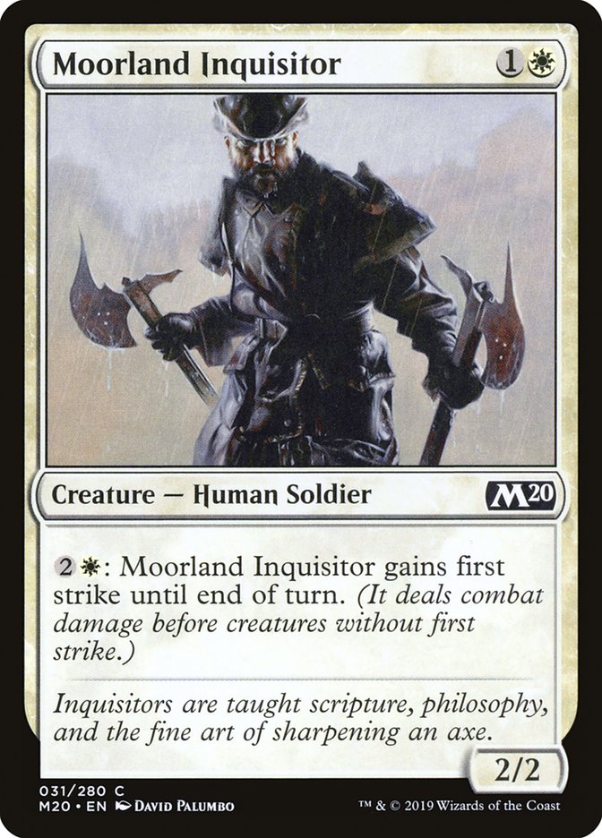 Moorland Inquisitor [Core Set 2020] | Exor Games New Glasgow