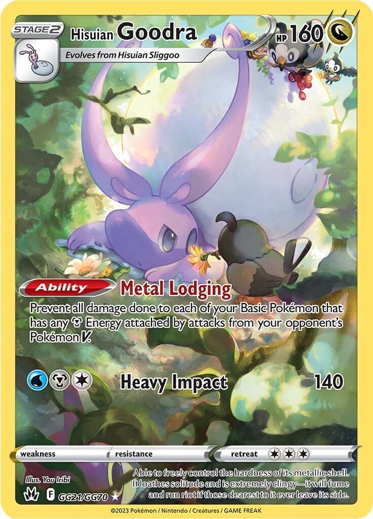 Hisuian Goodra (GG21/GG70) [Sword & Shield: Crown Zenith] | Exor Games New Glasgow