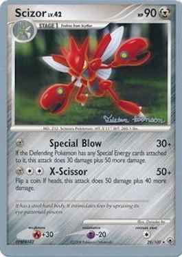 Scizor LV.42 (29/100) (Intimidation - Tristan Robinson) [World Championships 2008] | Exor Games New Glasgow