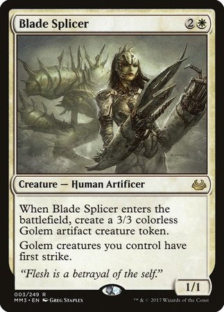 Blade Splicer [Modern Masters 2017] | Exor Games New Glasgow