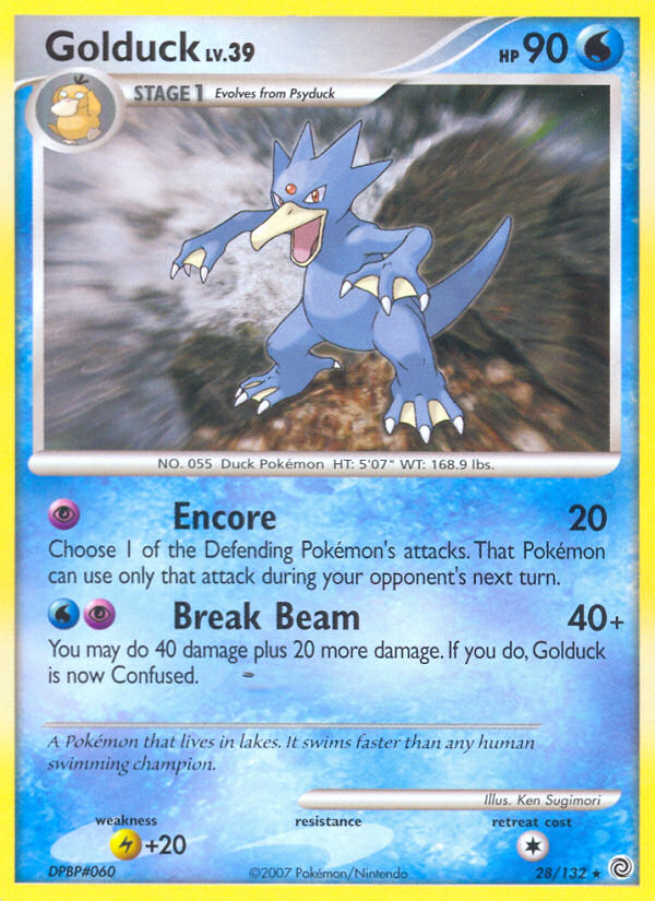 Golduck (28/132) [Diamond & Pearl: Secret Wonders] | Exor Games New Glasgow