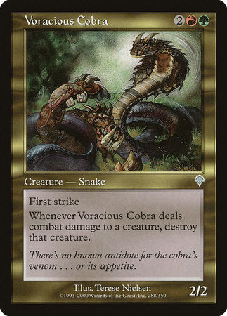 Voracious Cobra [Invasion] | Exor Games New Glasgow