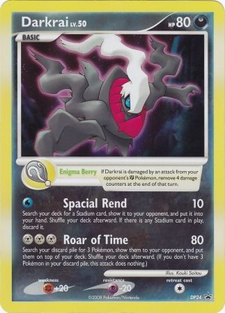 Darkrai (DP24) (Jumbo Card) [Diamond & Pearl: Black Star Promos] | Exor Games New Glasgow