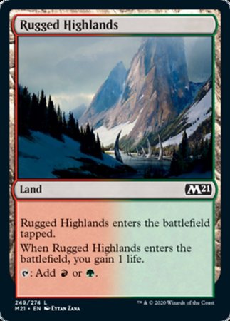 Rugged Highlands [Core Set 2021] | Exor Games New Glasgow