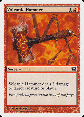 Volcanic Hammer [Ninth Edition] | Exor Games New Glasgow