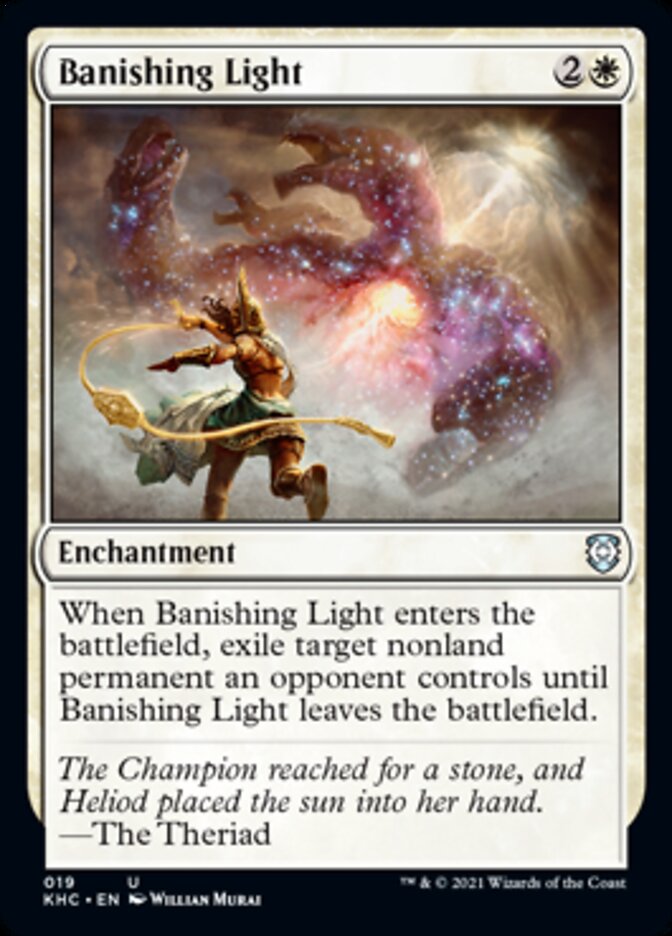 Banishing Light [Kaldheim Commander] | Exor Games New Glasgow