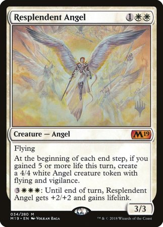 Resplendent Angel [Core Set 2019 Promos] | Exor Games New Glasgow