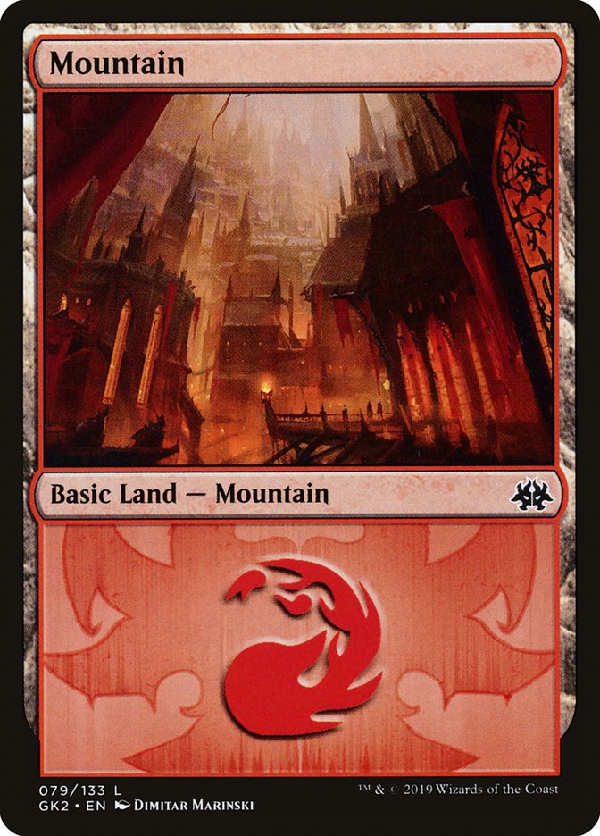 Mountain (79) [Ravnica Allegiance Guild Kit] | Exor Games New Glasgow