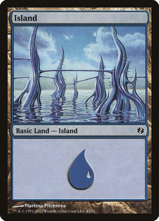 Island (43) [Duel Decks: Venser vs. Koth] | Exor Games New Glasgow