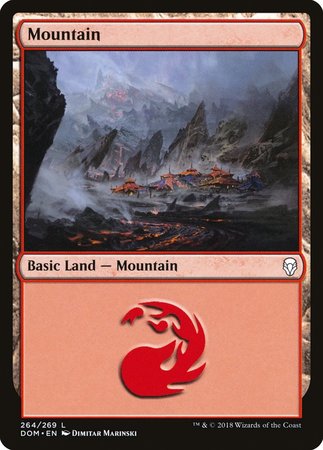 Mountain (264) [Dominaria] | Exor Games New Glasgow