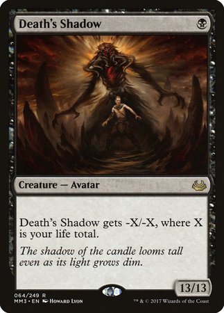 Death's Shadow [Modern Masters 2017] | Exor Games New Glasgow