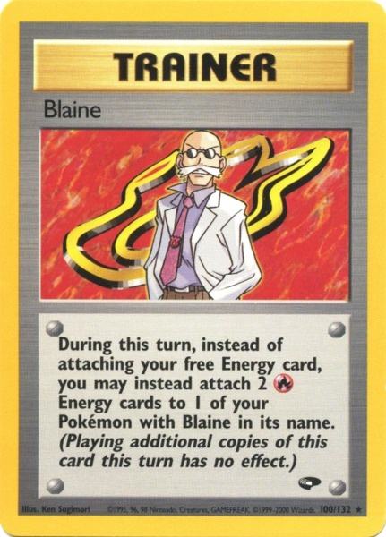 Blaine (100/132) [Gym Challenge Unlimited] | Exor Games New Glasgow