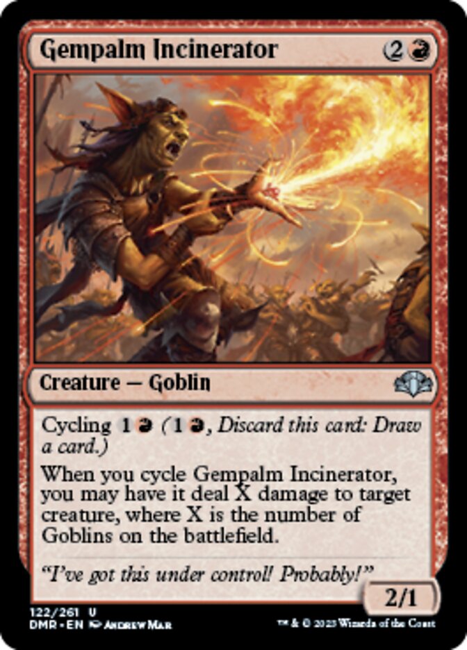 Gempalm Incinerator [Dominaria Remastered] | Exor Games New Glasgow