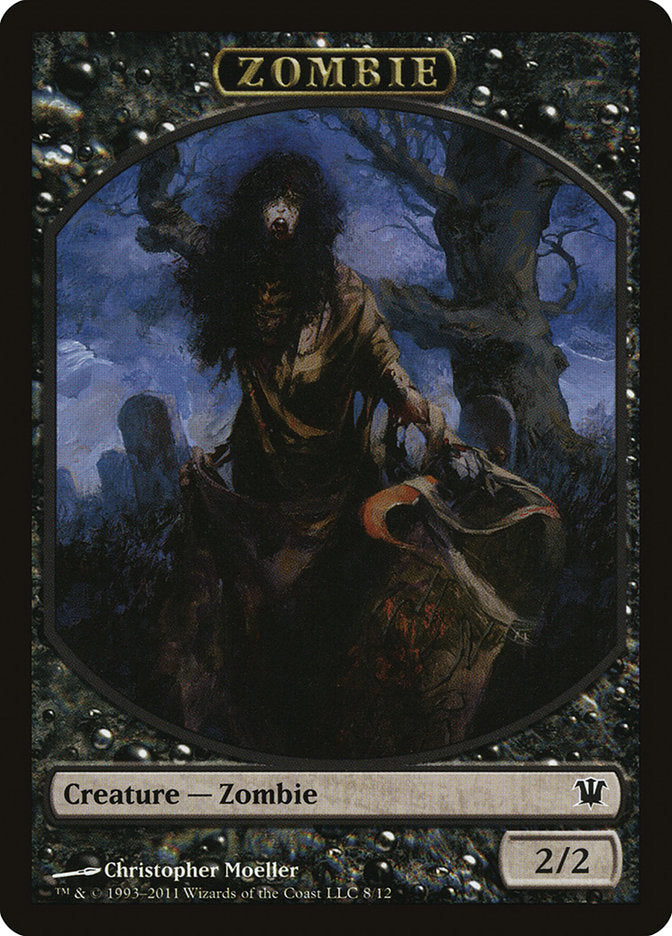 Zombie (8/12) [Innistrad Tokens] | Exor Games New Glasgow