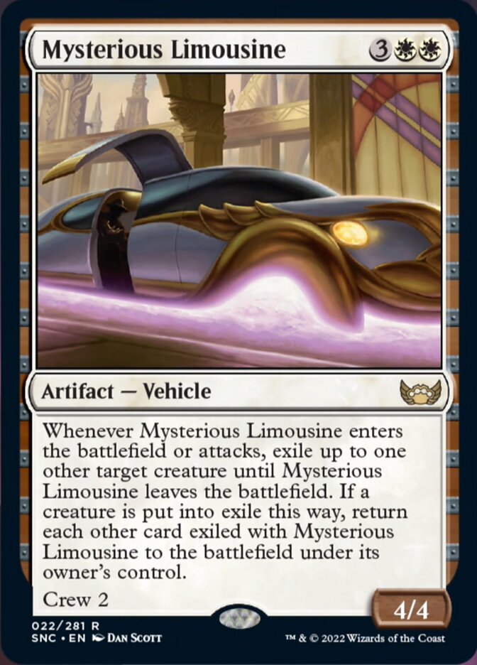 Mysterious Limousine [Streets of New Capenna] | Exor Games New Glasgow