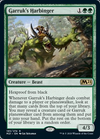 Garruk's Harbinger [Core Set 2021] | Exor Games New Glasgow