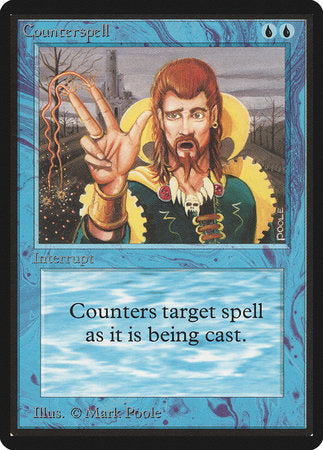 Counterspell [Limited Edition Beta] | Exor Games New Glasgow