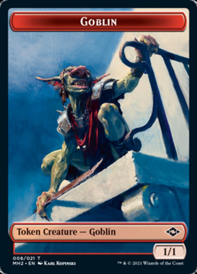 Goblin Token [Modern Horizons 2 Tokens] | Exor Games New Glasgow