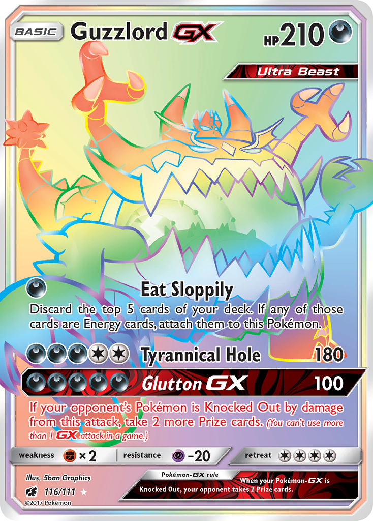 Guzzlord GX (116/111) [Sun & Moon: Crimson Invasion] | Exor Games New Glasgow