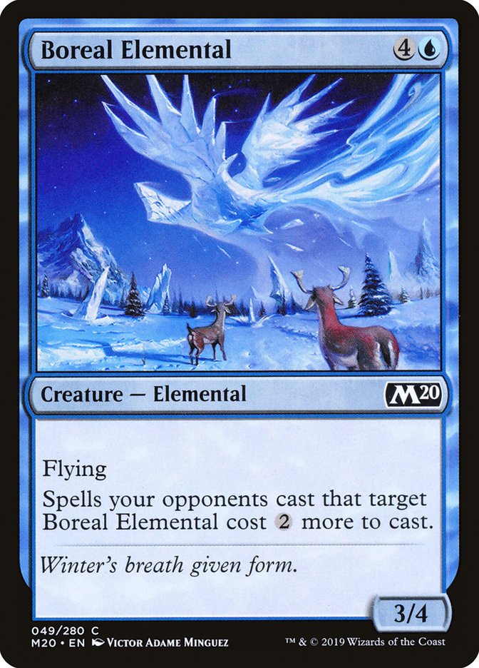 Boreal Elemental [Core Set 2020] | Exor Games New Glasgow