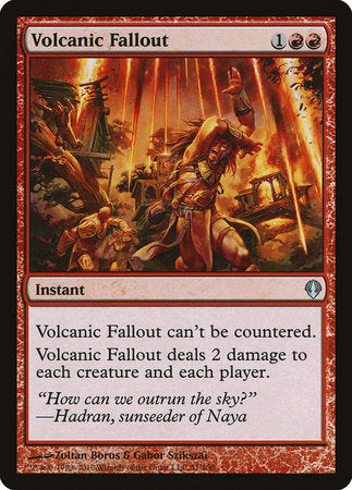 Volcanic Fallout [Archenemy] | Exor Games New Glasgow