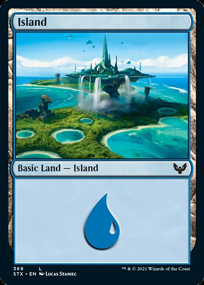 Island (#369) [Strixhaven: School of Mages] | Exor Games New Glasgow