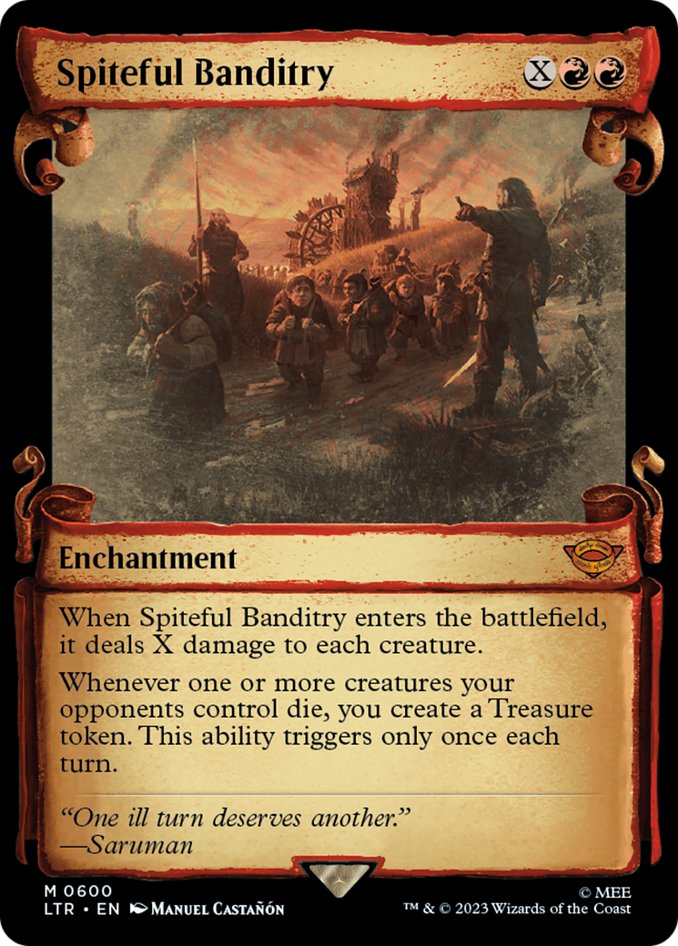 Spiteful Banditry [The Lord of the Rings: Tales of Middle-Earth Showcase Scrolls] | Exor Games New Glasgow