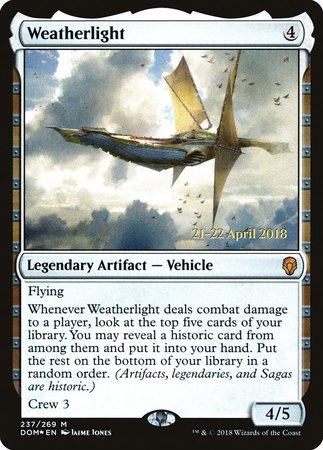 Weatherlight [Dominaria Promos] | Exor Games New Glasgow