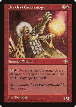 Reckless Embermage [Mirage] | Exor Games New Glasgow