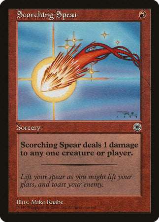 Scorching Spear [Portal] | Exor Games New Glasgow