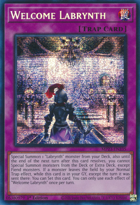 Welcome Labrynth [MP23-EN235] Prismatic Secret Rare | Exor Games New Glasgow