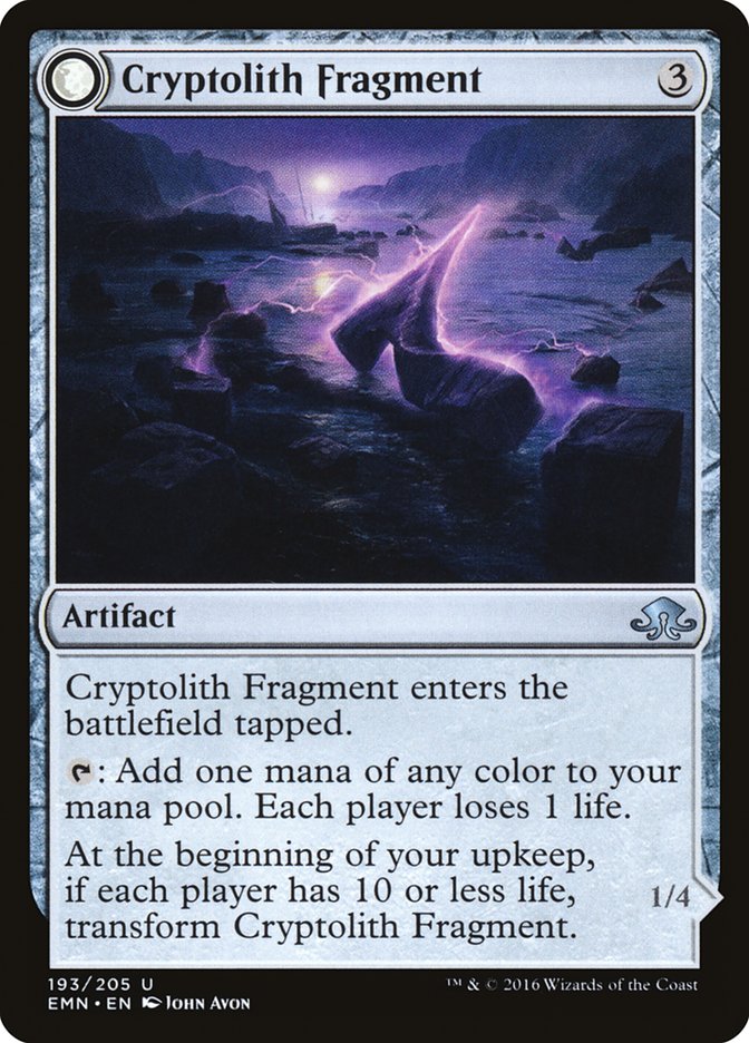 Cryptolith Fragment // Aurora of Emrakul [Eldritch Moon] | Exor Games New Glasgow