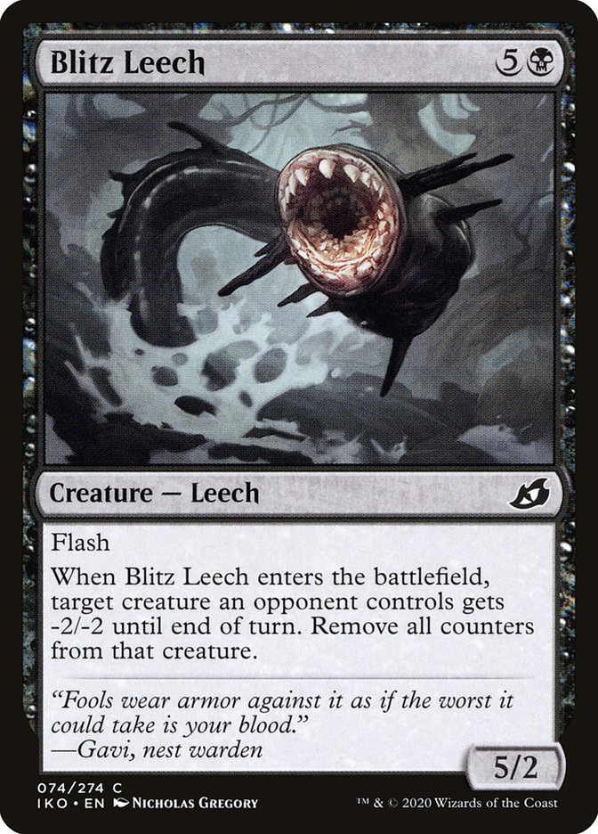 Blitz Leech [Ikoria: Lair of Behemoths] | Exor Games New Glasgow