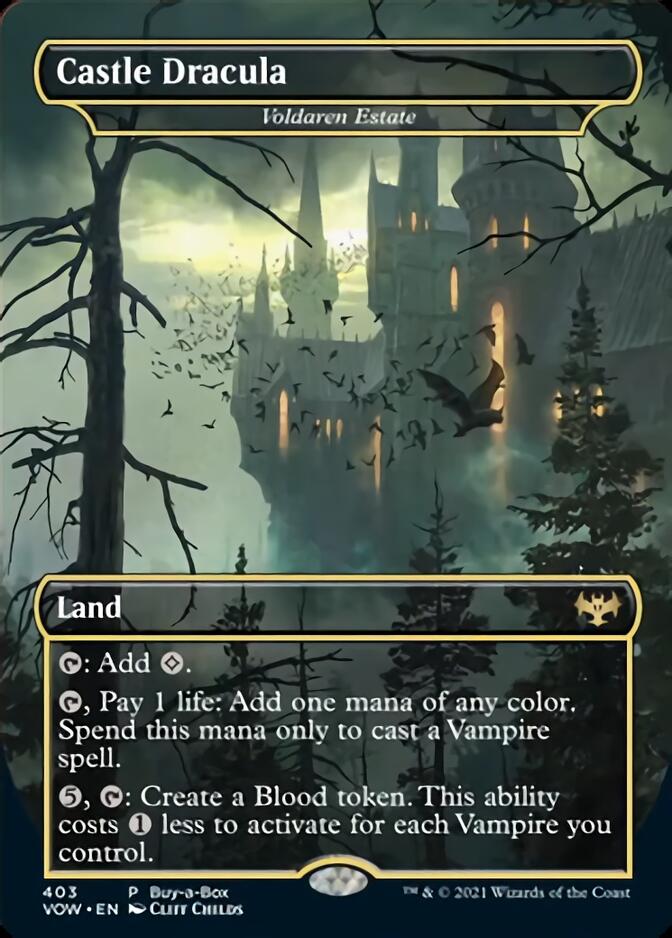 Voldaren Estate - Castle Dracula (Buy-A-Box) [Innistrad: Crimson Vow] | Exor Games New Glasgow