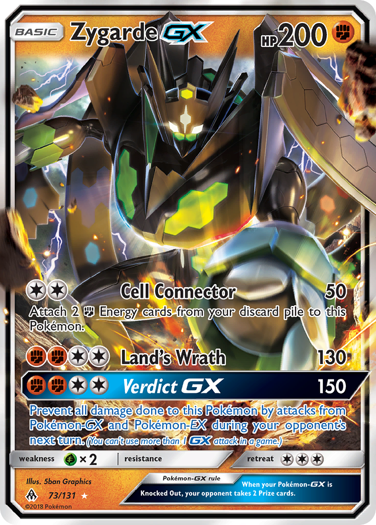 Zygarde GX (73/131) [Sun & Moon: Forbidden Light] | Exor Games New Glasgow