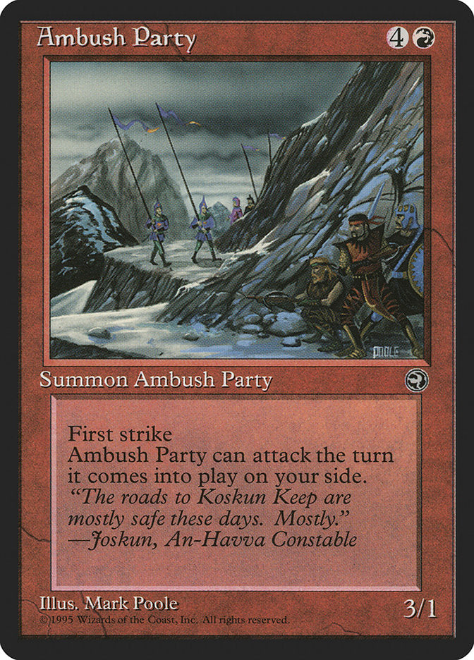 Ambush Party (Joskun Flavor Text) [Homelands] | Exor Games New Glasgow