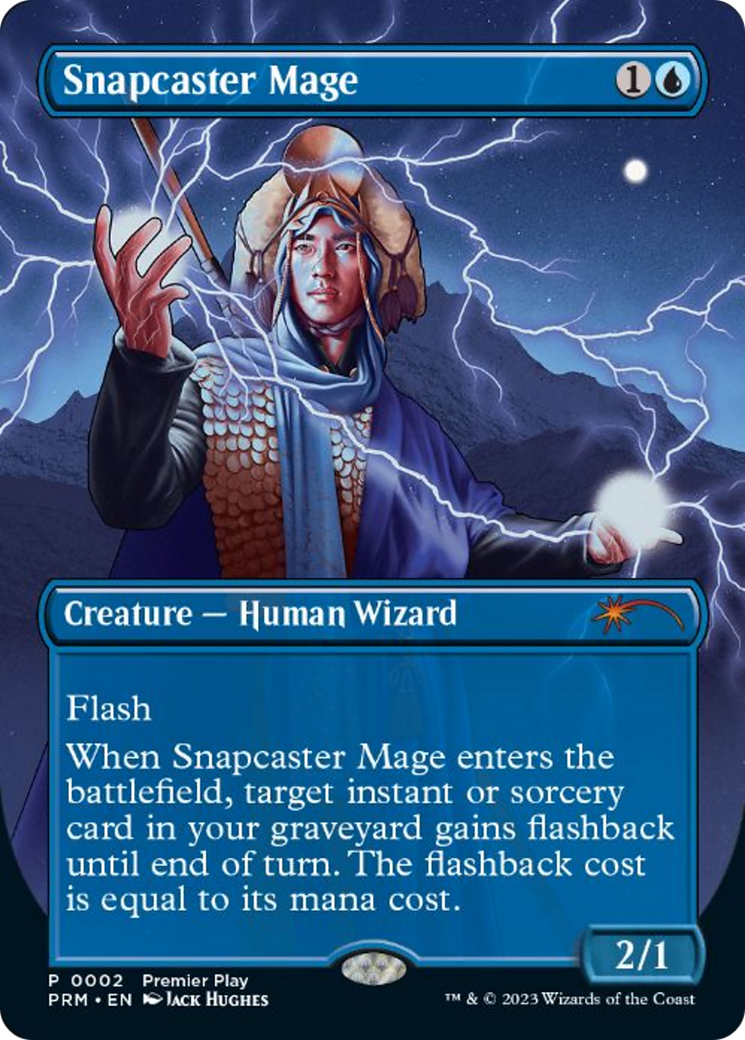 Snapcaster Mage (Borderless Alternate Art) [Regional Championship Qualifiers 2023] | Exor Games New Glasgow