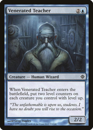 Venerated Teacher [Rise of the Eldrazi] | Exor Games New Glasgow