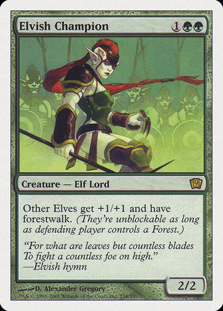 Elvish Champion [Ninth Edition] | Exor Games New Glasgow