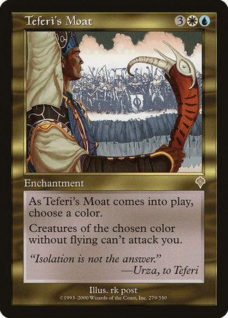 Teferi's Moat [Invasion] | Exor Games New Glasgow