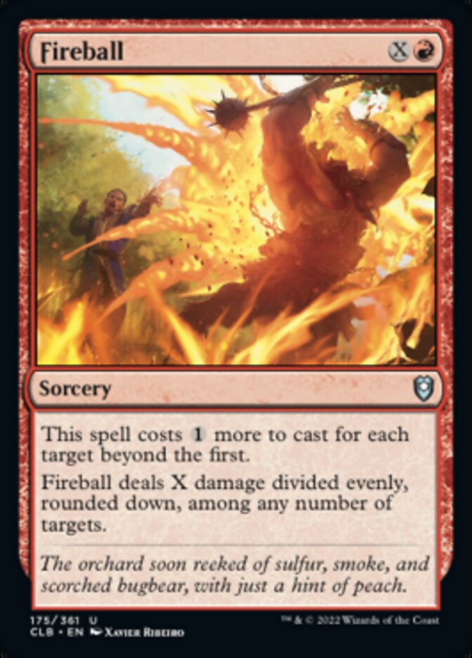 Fireball [Commander Legends: Battle for Baldur's Gate] | Exor Games New Glasgow