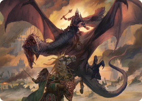 Witch-king, Bringer of Ruin Art Card [The Lord of the Rings: Tales of Middle-earth Art Series] | Exor Games New Glasgow