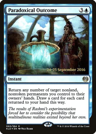 Paradoxical Outcome [Kaladesh Promos] | Exor Games New Glasgow