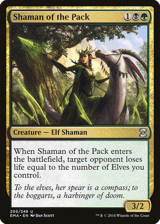 Shaman of the Pack [Eternal Masters] | Exor Games New Glasgow