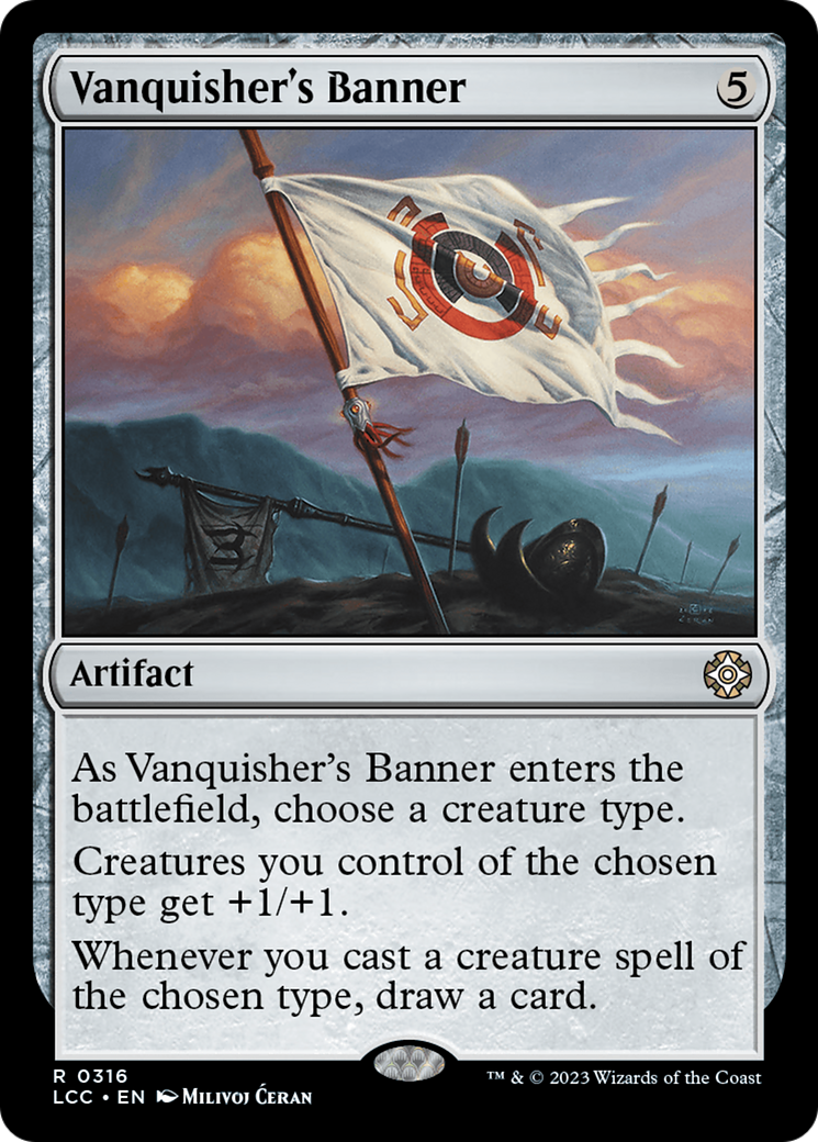 Vanquisher's Banner [The Lost Caverns of Ixalan Commander] | Exor Games New Glasgow