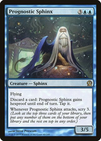 Prognostic Sphinx [Theros] | Exor Games New Glasgow