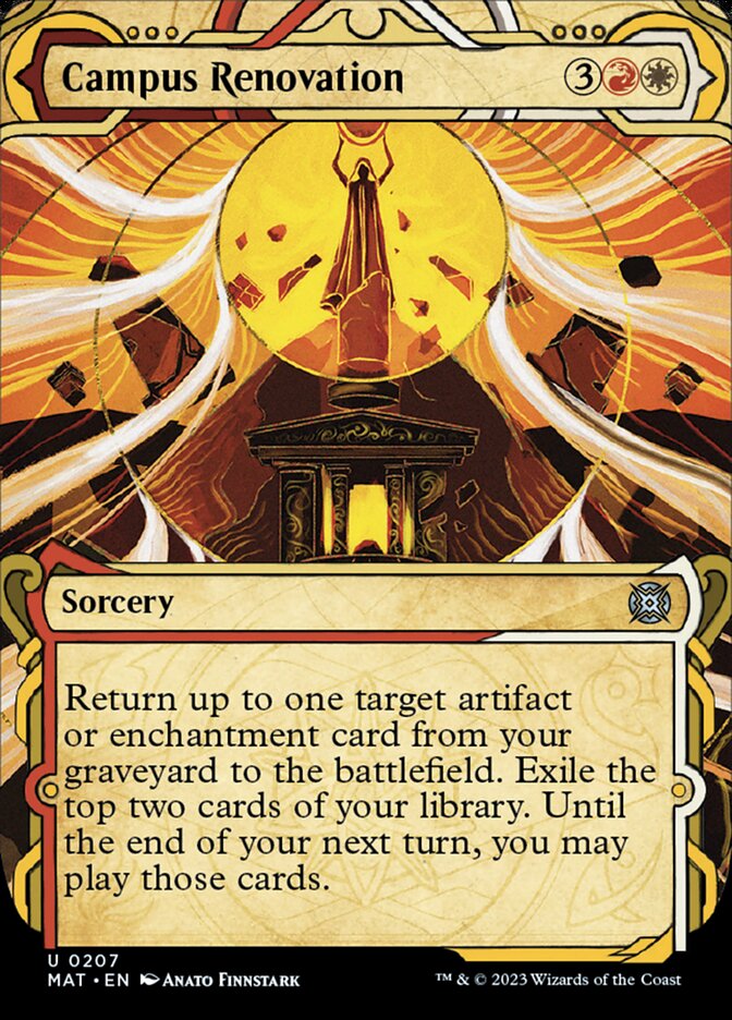 Campus Renovation (Showcase Halo Foil) [March of the Machine: The Aftermath] | Exor Games New Glasgow